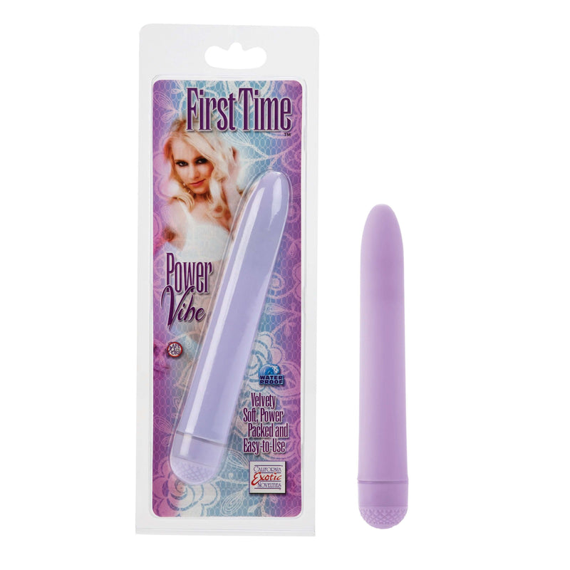 California Exotic Novelties First Time Power Vibe Purple at $9.99
