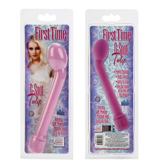 California Exotic Novelties First Time G Spot Tulip Vibe Pink at $12.99