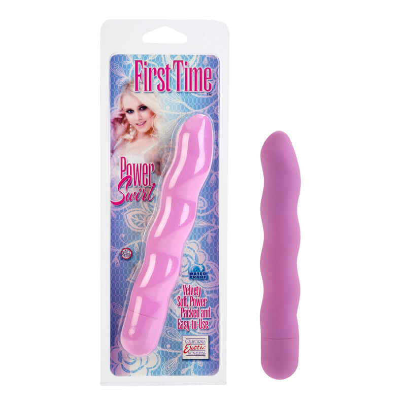 California Exotic Novelties FIRST TIME POWER SWIRL PINK at $10.99