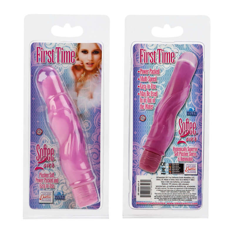 California Exotic Novelties FIRST TIME SOFTEE LOVER PINK at $10.99