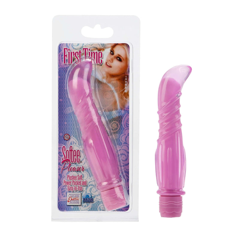 California Exotic Novelties FIRST TIME SOFTEE PLEASER PINK at $10.99