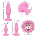 California Exotic Novelties First Time Crystal Booty Kit Pink at $19.99