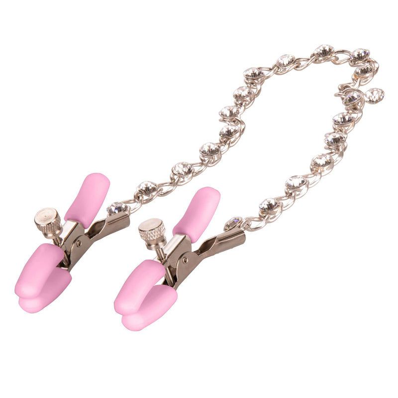 California Exotic Novelties First Time Crystal Nipple Teasers at $15.99