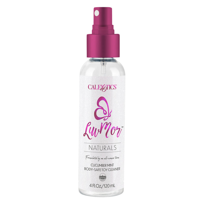 Luvmor Naturals Cucumber Mint Body Safe Sex Toy Cleaner 4 Oz