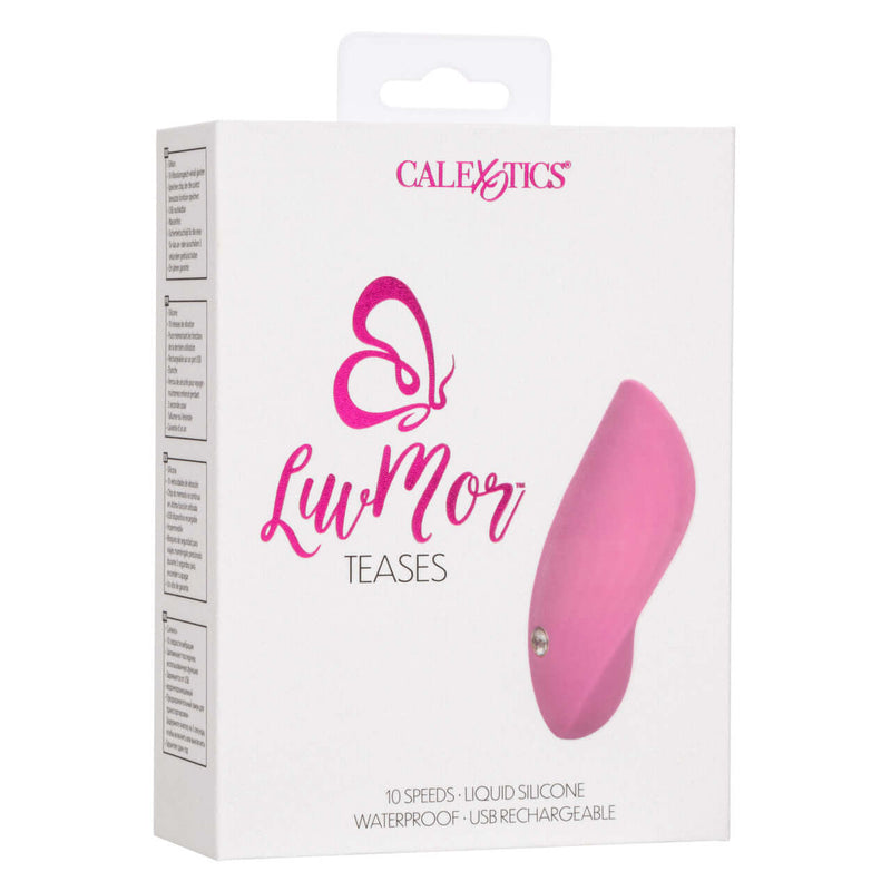 Luvmor Teases Pink Vibrator