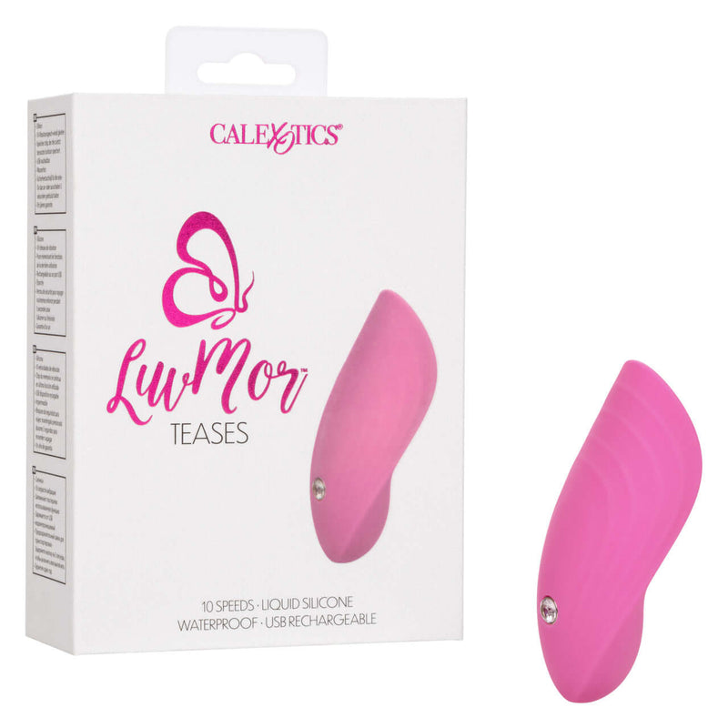 Luvmor Teases Pink Vibrator