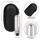California Exotic Novelties Rechargeable Hideway Bullet Silver at $22.99
