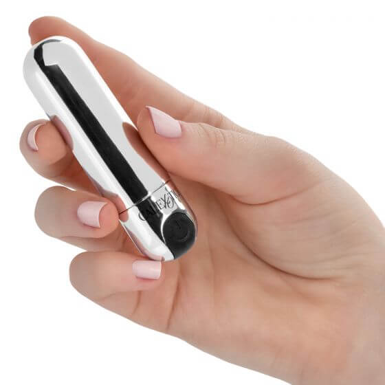 California Exotic Novelties Rechargeable Hideway Bullet Silver at $22.99