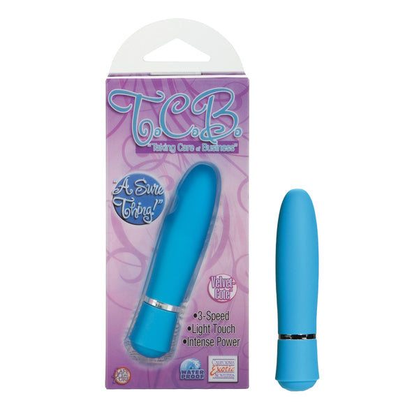 California Exotic Novelties TCB TAKING CARE OF BUSINESS BLUE at $14.99