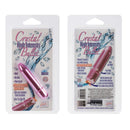 California Exotic Novelties Crystal High Intensity Bullet Pink Vibrator at $17.99