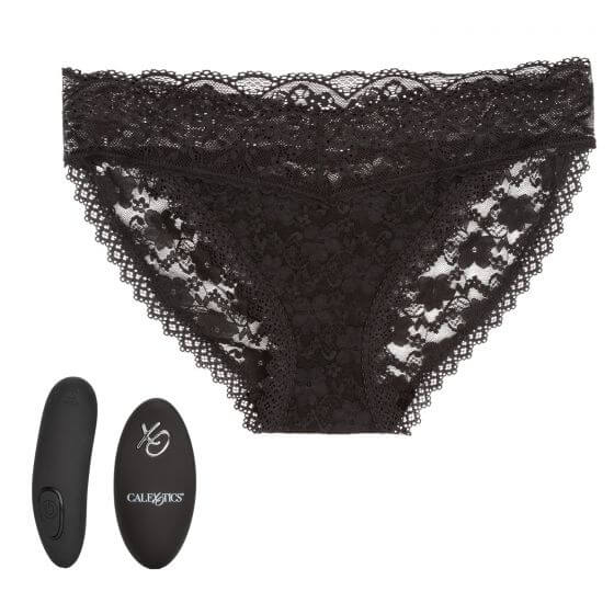 California Exotic Novelties Remote Control Lace Panty Set Small/Medium at $59.99