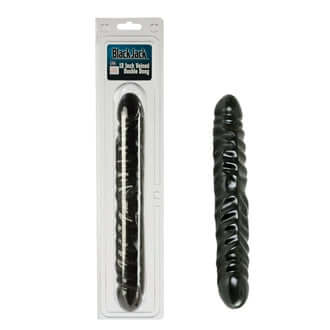 Black Jack 12" Double Dong Veined