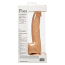 California Exotic Novelties Silicone Studs 8 inches Ivory Light Skin Tone Dildo at $44.99