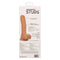 Packaging of Dual Density Silicone Stud 6.25 inches Ivory Light Skin Tone Dildo with suction cup base from California Exotic Novelties