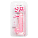 California Exotic Novelties Size Queen 6 inches Pink Realistic Dildo at $15.99