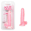 California Exotic Novelties Size Queen 6 inches Pink Realistic Dildo at $15.99