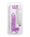 California Exotic Novelties Size Queen 6 inches Purple Realistic Dildo at $16.99