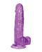 California Exotic Novelties Size Queen 6 inches Purple Realistic Dildo at $16.99