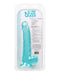 California Exotic Novelties Size Queen 8 inches Blue Realistic Dildo at $25.99