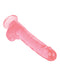 California Exotic Novelties Size Queen 10 inches Pink Realistic Dildo at $36.99