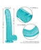 California Exotic Novelties Size Queen 10 inches Blue Realistic Dildo at $36.99