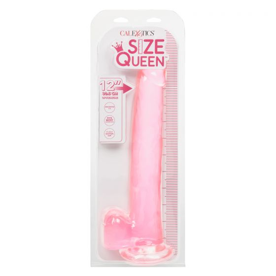 California Exotic Novelties Size Queen 12 inches Pink Dildo at $49.99