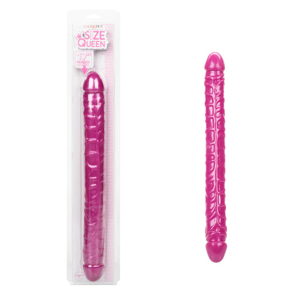 Size Queen 17 inches Pink Extra Long Dildo