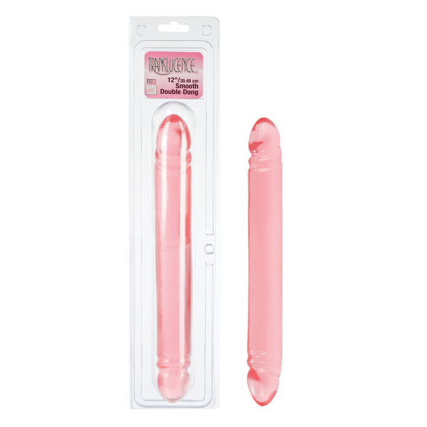 California Exotic Novelties Translucence Smooth Double Dong 12 Inches at $19.99