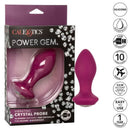 California Exotic Novelties Power Gem Vibrating Crystal Probe Purple at $34.99