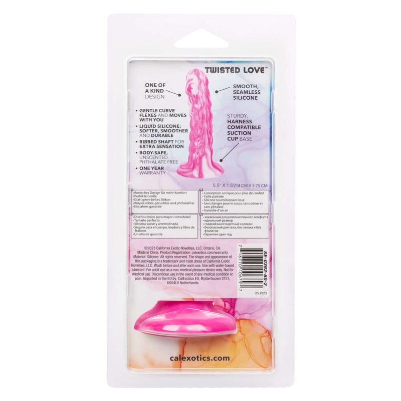 TWISTED LOVE TWISTED RIBBED PROBE PINK-3