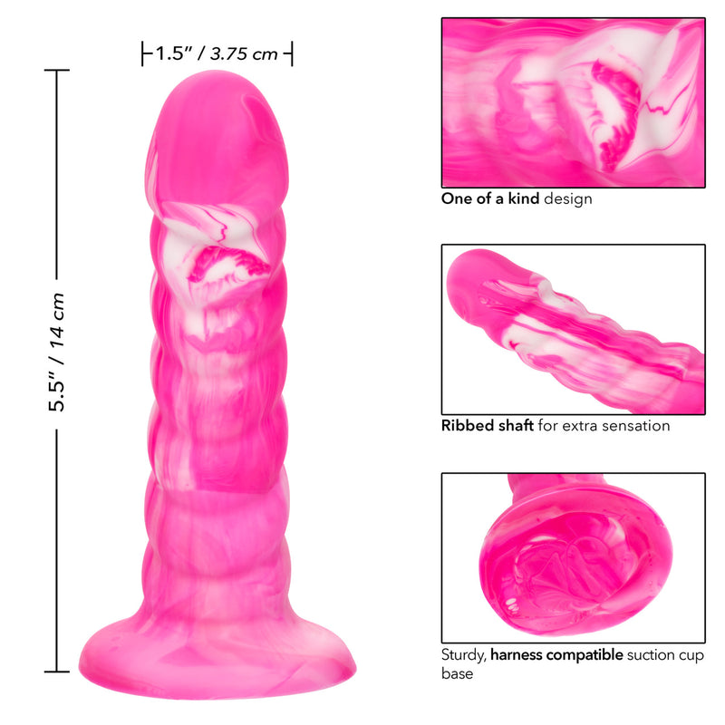 TWISTED LOVE TWISTED RIBBED PROBE PINK-4