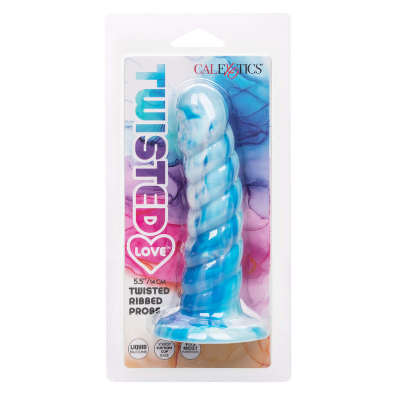 TWISTED LOVE TWISTED RIBBED PROBE BLUE-2