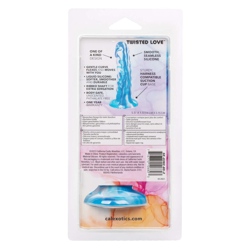 TWISTED LOVE TWISTED RIBBED PROBE BLUE-3