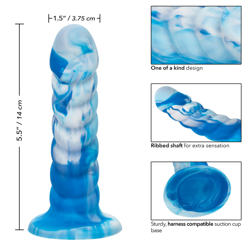 TWISTED LOVE TWISTED RIBBED PROBE BLUE-4