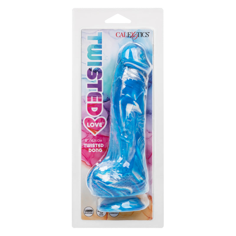 TWISTED LOVE TWISTED DONG 6 IN BLUE-1