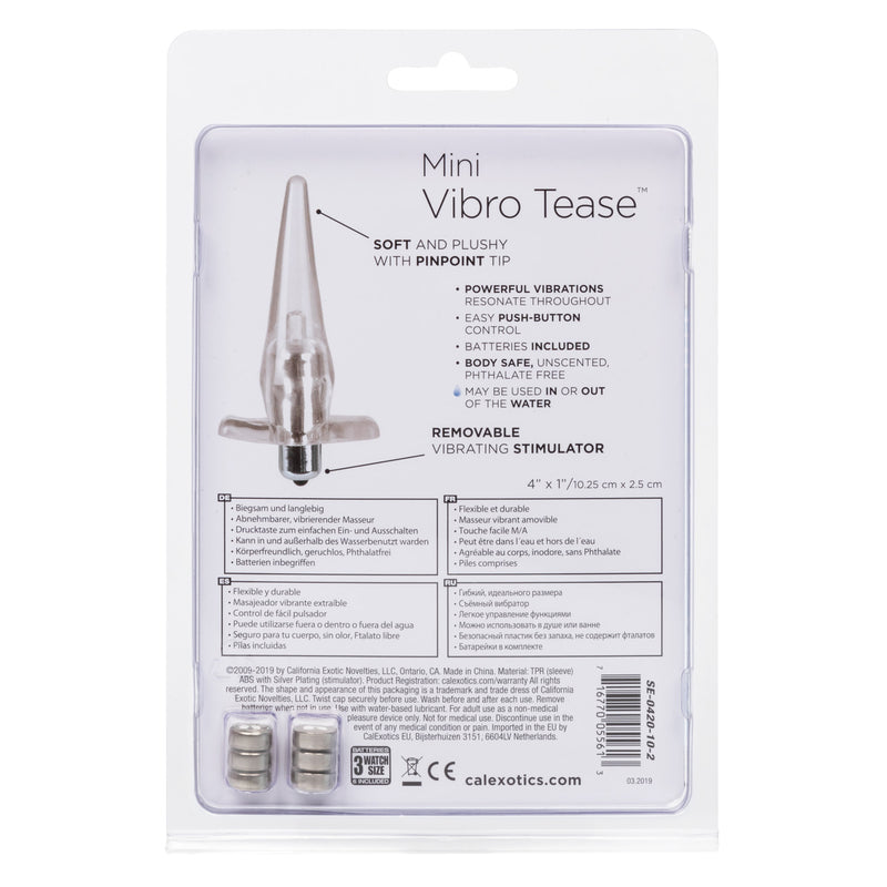 MINI VIBRO TEASE CLEAR-4