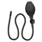 Cal Exotics inflatable plug black bulb and detachable hose for customizable pleasure and convenience.