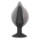 Large silicone inflatable plug with sleek design and multiple size options from Cal Exotics, perfect for customizable anal pleasure.