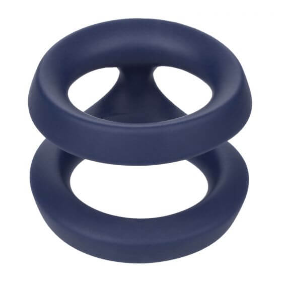 California Exotic Novelties Viceroy Dual Ring Blue at $16.99