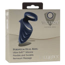 California Exotic Novelties Viceroy Perineum Dual Ring Blue at $16.99