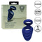 California Exotic Novelties Viceroy Perineum Dual Ring Blue at $16.99