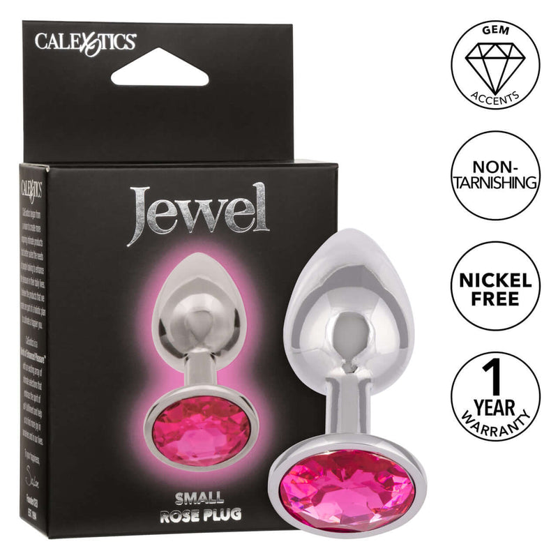 JEWEL SMALL ROSE PLUG-5