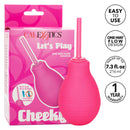 Cheeky One Way Flow Douche in Pink packaging showcasing easy-to-use design and one-way flow system for optimal hygiene.