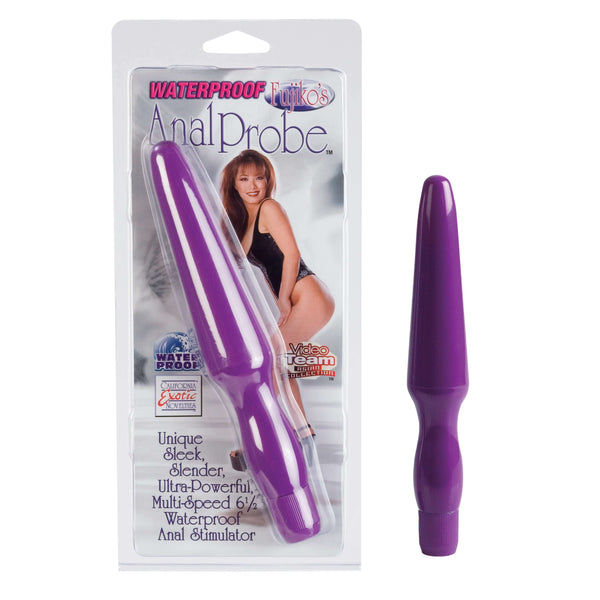 California Exotic Novelties Vibrating Waterproof Anal Probe Purple. 6.5 inches at $12.99