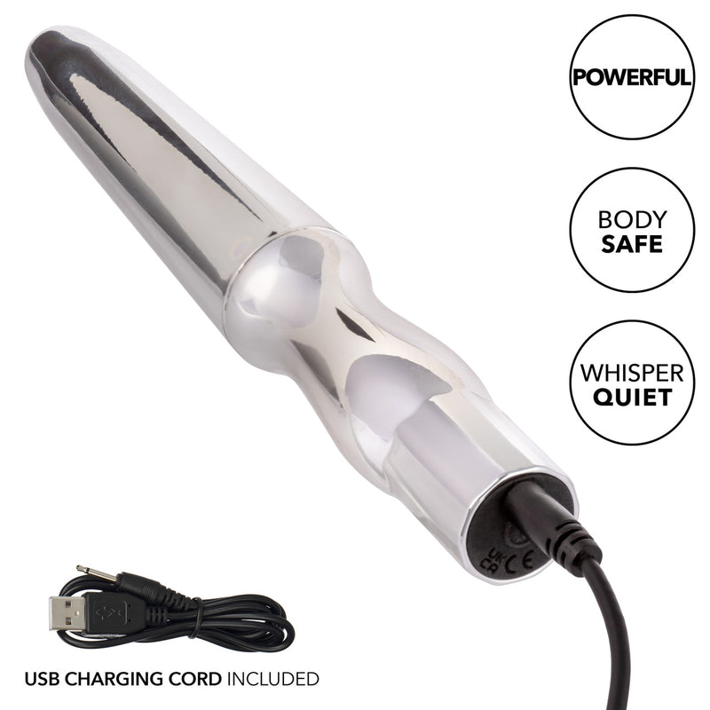 RECHARGEABLE ANAL PROBE SILVER-6