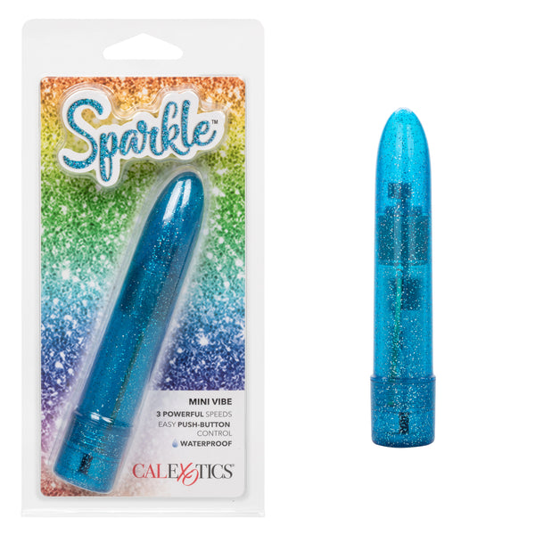 California Exotic Novelties Sparkle Mini Vibe Blue at $11.99