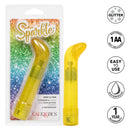 California Exotic Novelties Sparkle Mini G-Vibe Yellow Vibrator at $12.99