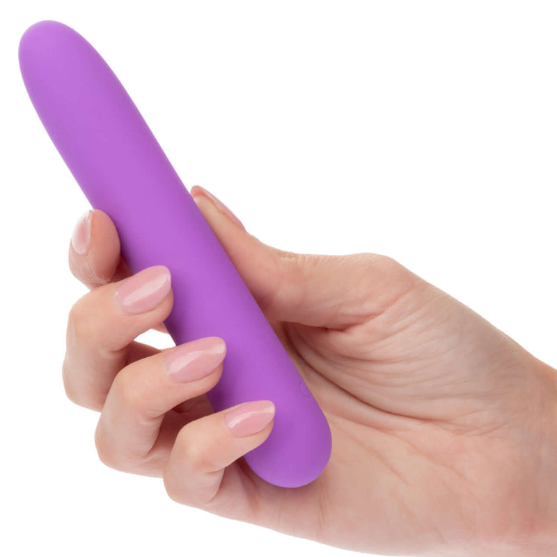 Bliss Liquid Silicone Mini Vibe Purple