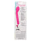 California Exotic Novelties Bliss Liquid Silicone Mini Tulip G-Spot Vibrator packaging showing pink vibrator and product features.
