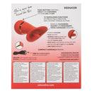 French Kiss Seducer Massager packaging with product features and specifications by California Exotic Novelties